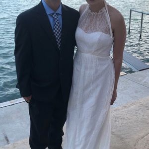 David’s bridal ivory gown